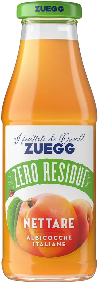 Zuegg Zero Residui 500ml vetro Albicocca