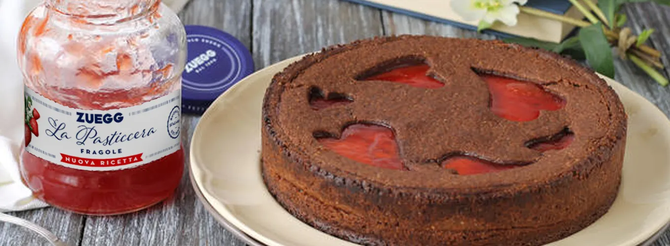 CROSTATA CACAO, RICOTTA E CONFETTURA