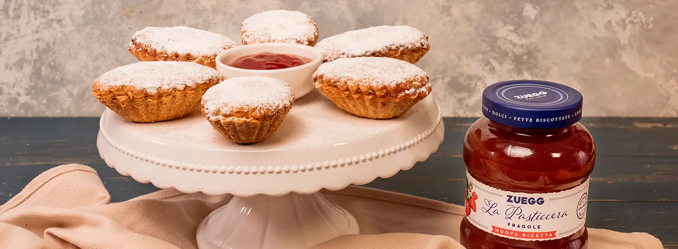 Krapfen con confettura di albicocche